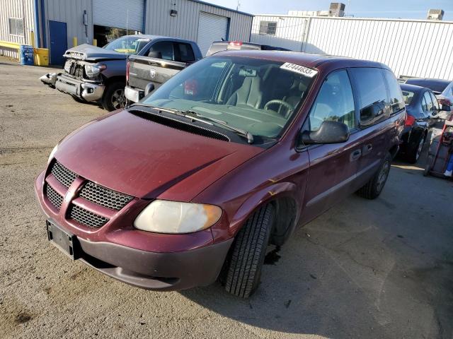 DODGE CARAVAN SE 2003 with VIN 1D4GP25373B182557 - Photo from auction