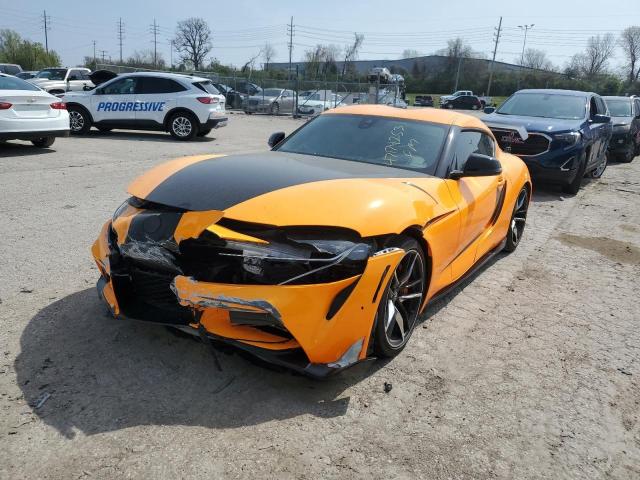 TOYOTA SUPRA BASE 2021 with VIN WZ1DB0C08MW038488 - Photo from auction