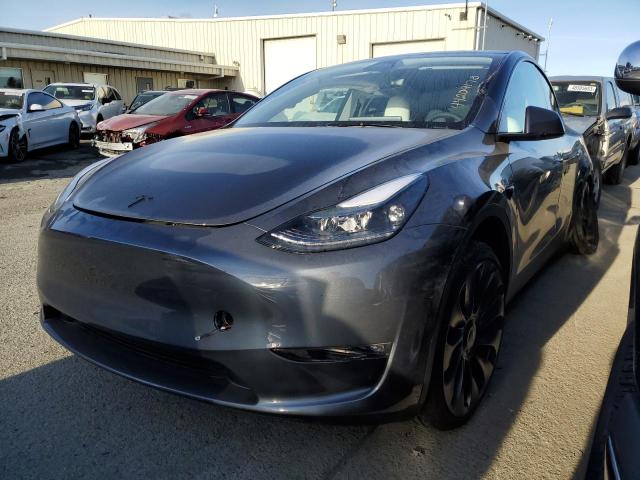 TESLA MODEL Y 2023 with VIN 7SAYGDEF3PF659627 - Photo from auction