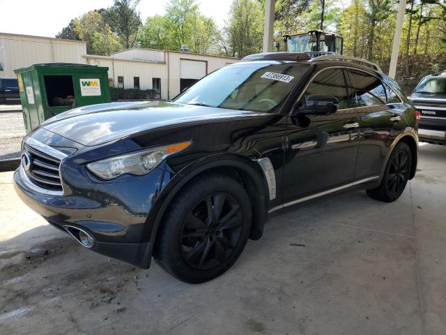 INFINITI FX35 2012 with VIN JN8AS1MU6CM121649 - Photo from auction