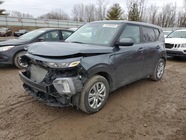 KIA SOUL LX 2020 with VIN KNDJ23AUXL7095938 - Photo from auction
