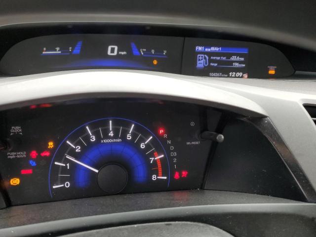 Photo 9 from auction – 2012 HONDA CIVIC HF with VIN 2HGFB2F68CH316386