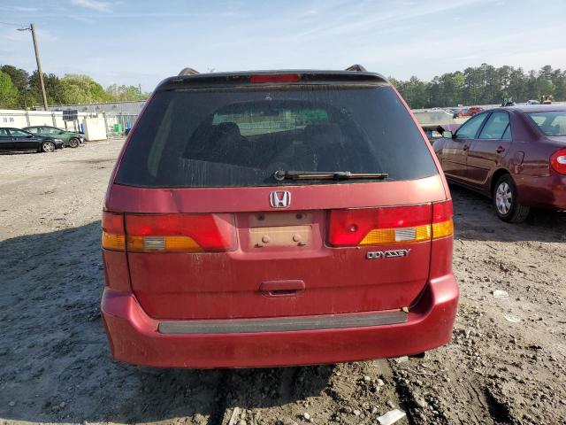 Photo 6 from auction – 2002 HONDA ODYSSEY EX with VIN 2HKRL186X2H561230