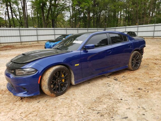 DODGE CHARGER R/ 2018 with VIN 2C3CDXGJ7JH223596 - Photo from auction