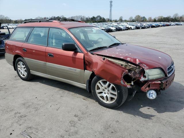 Photo 4 from auction – 2004 SUBARU LEGACY OUT with VIN 4S3BH675X47617277