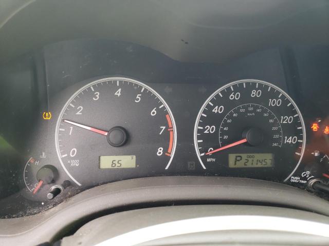 Photo 9 from auction – 2010 TOYOTA COROLLA BA with VIN 2T1BU4EE4AC326612