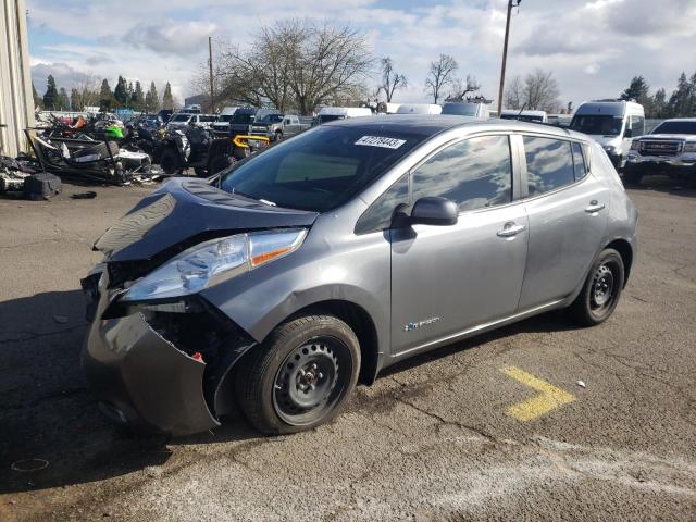 NISSAN LEAF S 2015 with VIN 1N4AZ0CP4FC307459 - Photo from auction