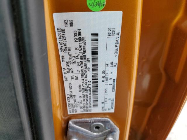 Photo 14 from auction – 2016 FORD ESCAPE SE with VIN 1FMCU0GX3GUB57315