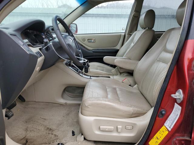 Photo 7 from auction – 2002 TOYOTA HIGHLANDER with VIN JTEHF21A120049971
