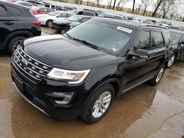 FORD EXPLORER X 2017 with VIN 1FM5K7D86HGD87435 - Photo from auction