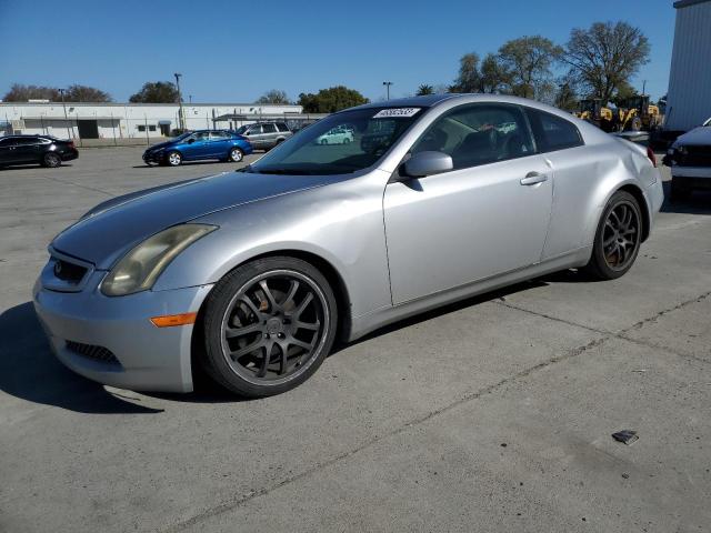 INFINITI G35 2005 with VIN JNKCV54E75M405949 - Photo from auction
