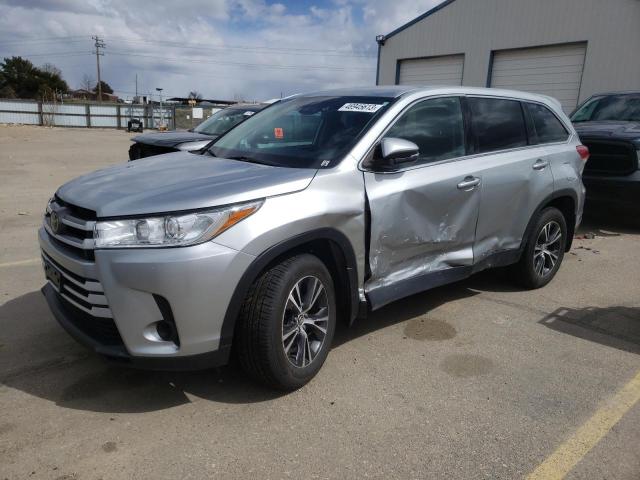 TOYOTA HIGHLANDER 2019 with VIN 5TDBZRFH7KS943499 - Photo from auction