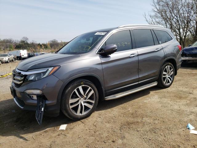 HONDA PILOT ELIT 2017 with VIN 5FNYF6H06HB007413 - Photo from auction