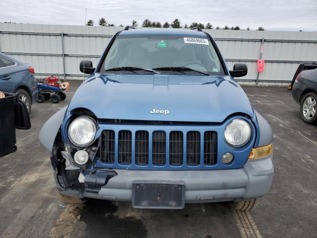 Photo 5 from auction – 2005 JEEP LIBERTY SP with VIN 1J4GL48K95W654674