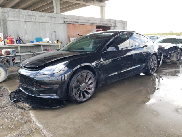 TESLA MODEL 3 2021 with VIN 5YJ3E1EC2MF061106 - Photo from auction
