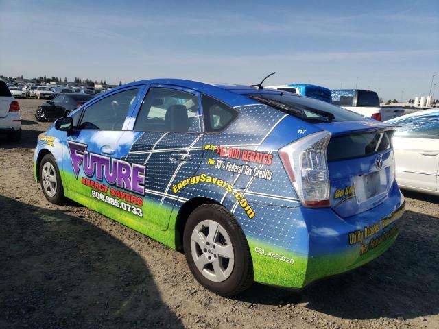Photo 2 from auction – 2011 TOYOTA PRIUS with VIN JTDKN3DU8B0298941