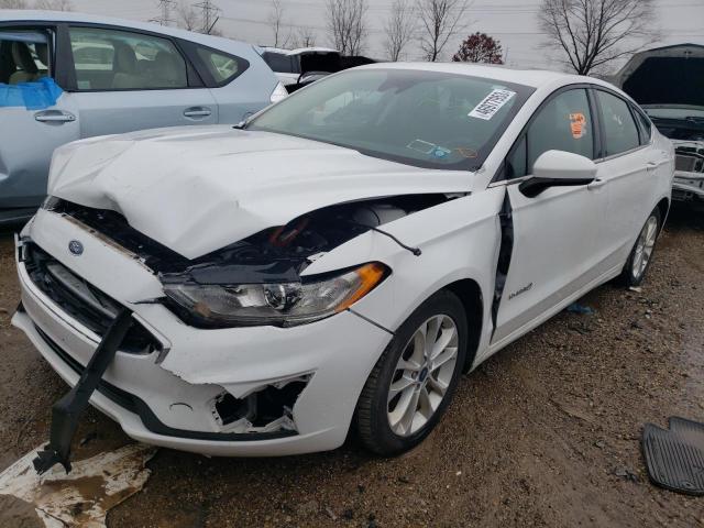 FORD FUSION SE 2019 with VIN 3FA6P0LU9KR138858 - Photo from auction