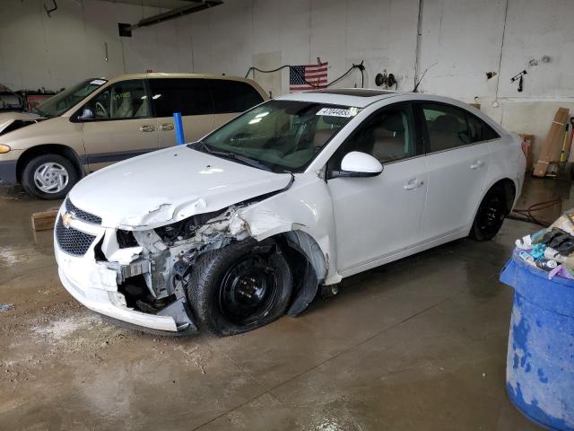 CHEVROLET CRUZE LT 2013 with VIN 1G1PE5SB0D7186933 - Photo from auction