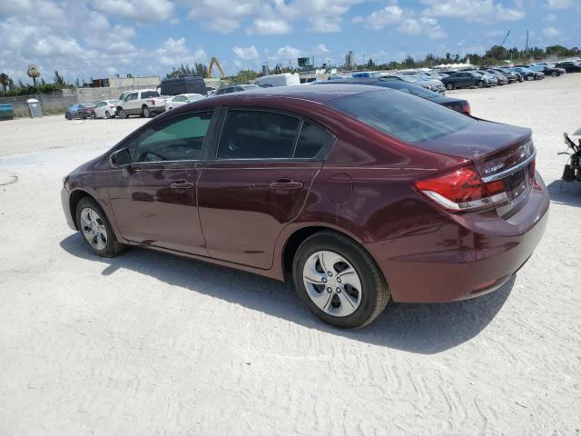 Photo 2 from auction – 2014 HONDA CIVIC LX with VIN 19XFB2F59EE215636