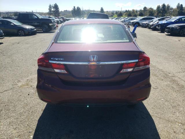 Photo 6 from auction – 2013 HONDA CIVIC LX with VIN 19XFB2F5XDE277500
