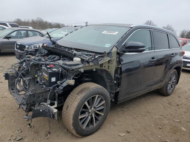 TOYOTA HIGHLANDER 2018 with VIN 5TDJZRFH9JS915214 - Photo from auction