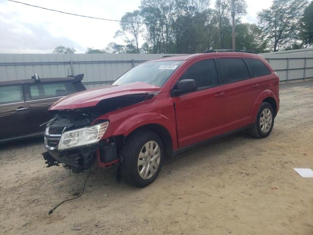 DODGE JOURNEY SE 2017 with VIN 3C4PDCAB9HT599855 - Photo from auction
