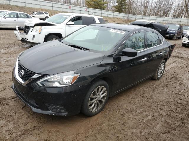 NISSAN SENTRA S 2019 with VIN 3N1AB7AP1KY357508 - Photo from auction