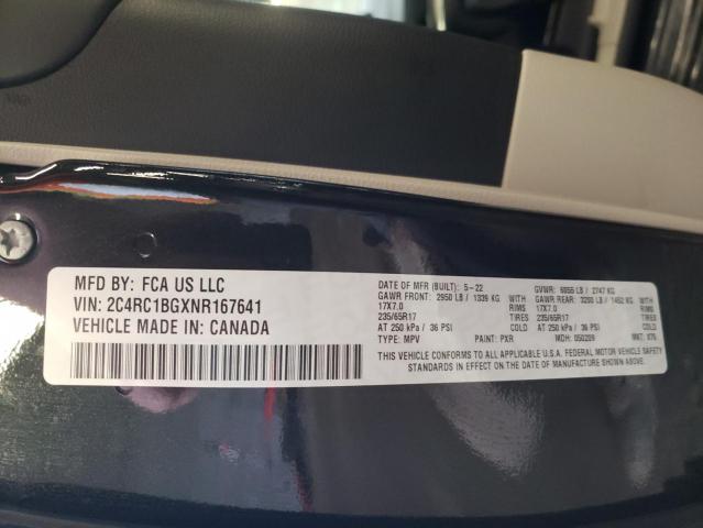 Foto 14 de la subasta – 2022 CHRYSLER PACIFICA T con VIN 2C4RC1BGXNR167641