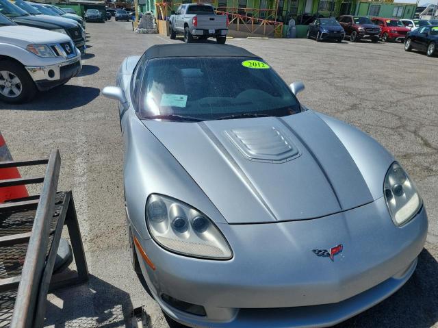 CHEVROLET CORVETTE 2012 with VIN 1G1YE3DW7C5105672 - Photo from auction