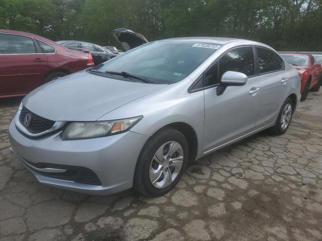 HONDA CIVIC LX 2014 with VIN 19XFB2F55EE070871 - Photo from auction