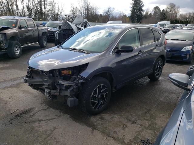 Photo 1 from auction – 2016 HONDA CR-V SE with VIN 2HKRM4H43GH667362