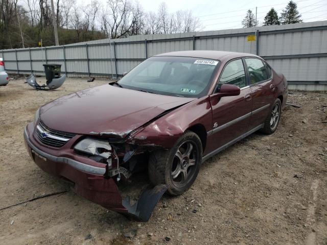 CHEVROLET IMPALA 2000 with VIN 2G1WF55E7Y9353212 - Photo from auction