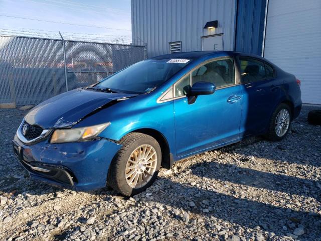 HONDA CIVIC LX 2014 with VIN 2HGFB2F46EH002589 - Photo from auction