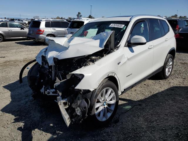 BMW X3 SDRIVE2 2017 with VIN 5UXWZ7C37H0V88892 - Photo from auction