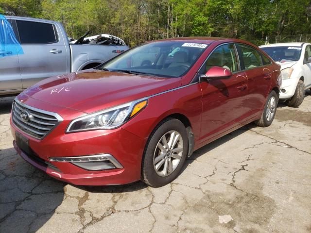 HYUNDAI SONATA SE 2015 with VIN 5NPE24AF6FH216280 - Photo from auction