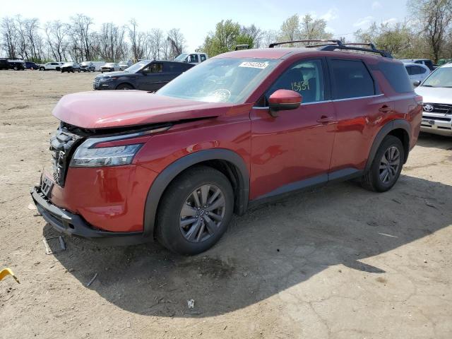 NISSAN PATHFINDER 2022 with VIN 5N1DR3BC9NC244361 - Photo from auction