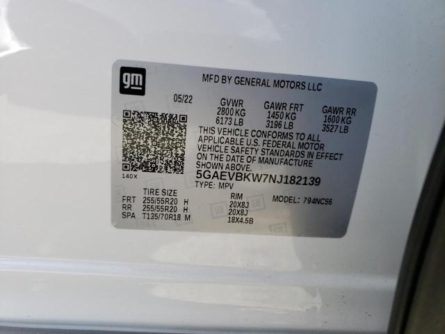 Photo 14 from auction – 2022 BUICK ENCLAVE PR with VIN 5GAEVBKW7NJ182139