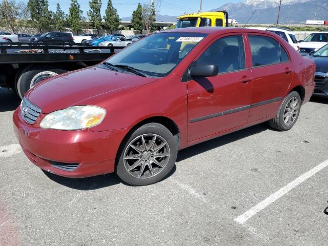 Photo 1 from auction – 2003 TOYOTA COROLLA CE with VIN 1NXBR32E33Z062476