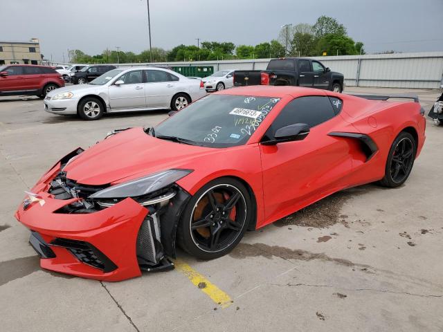 CHEVROLET CORVETTE S 2021 with VIN 1G1YB2D45M5119217 - Photo from auction