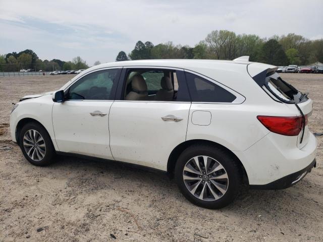 Photo 2 from auction – 2016 ACURA MDX TECHNO with VIN 5FRYD4H45GB055558