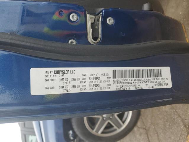 Photo 14 from auction – 2009 JEEP PATRIOT SP with VIN 1J4FT28B59D218065