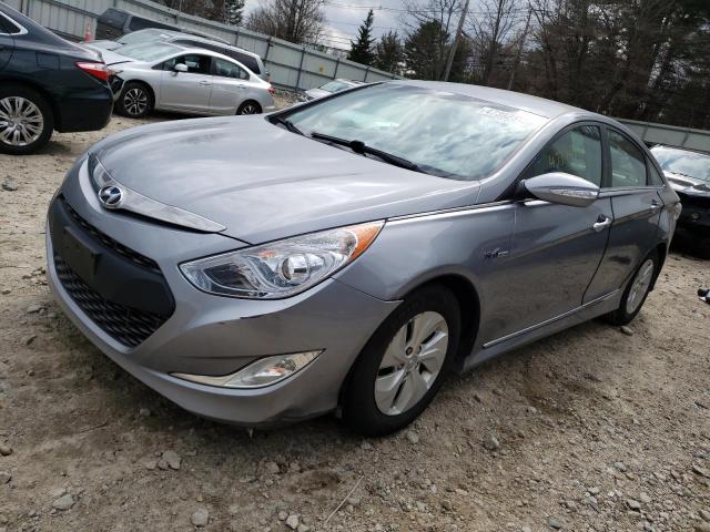 HYUNDAI SONATA HYB 2015 with VIN KMHEC4A40FA139176 - Photo from auction