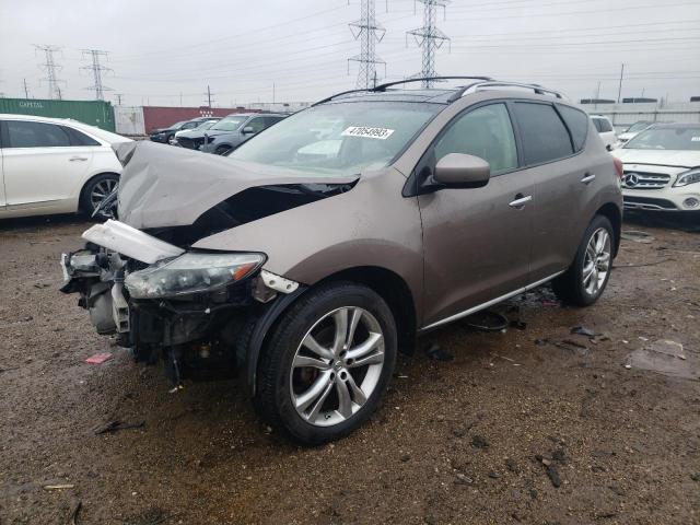 NISSAN MURANO S 2010 with VIN JN8AZ1MW5AW127361 - Photo from auction