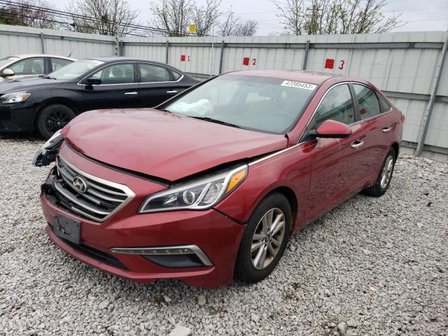 HYUNDAI SONATA SE 2015 with VIN 5NPE24AF5FH110497 - Photo from auction