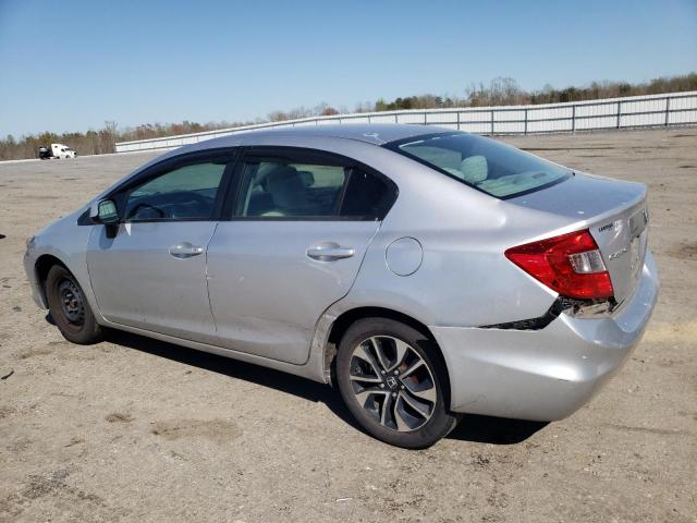 Photo 2 from auction – 2012 HONDA CIVIC LX with VIN 19XFB2F52CE350924