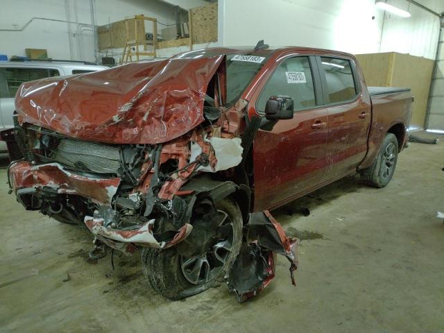 CHEVROLET SILVERADO 2021 with VIN 3GCUYEED1MG391180 - Photo from auction