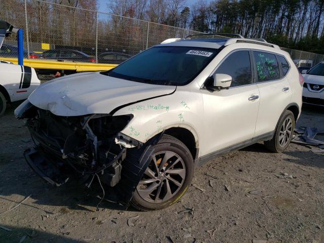 NISSAN ROGUE S 2016 with VIN 5N1AT2MV1GC894057 - Photo from auction