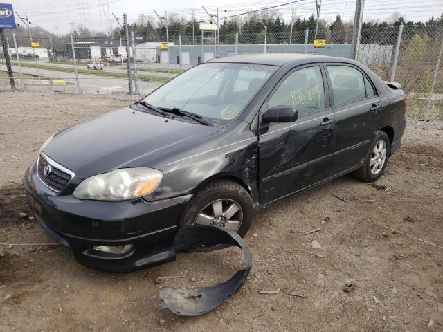 TOYOTA COROLLA CE 2008 with VIN 2T1BR32E18C857308 - Photo from auction