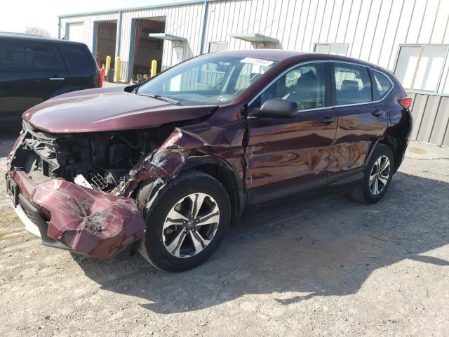 HONDA CR-V LX 2019 with VIN 2HKRW6H33KH219922 - Photo from auction