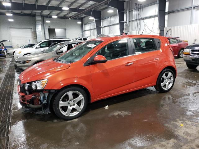CHEVROLET SONIC LTZ 2012 with VIN 1G1JE6SB8C4144487 - Photo from auction